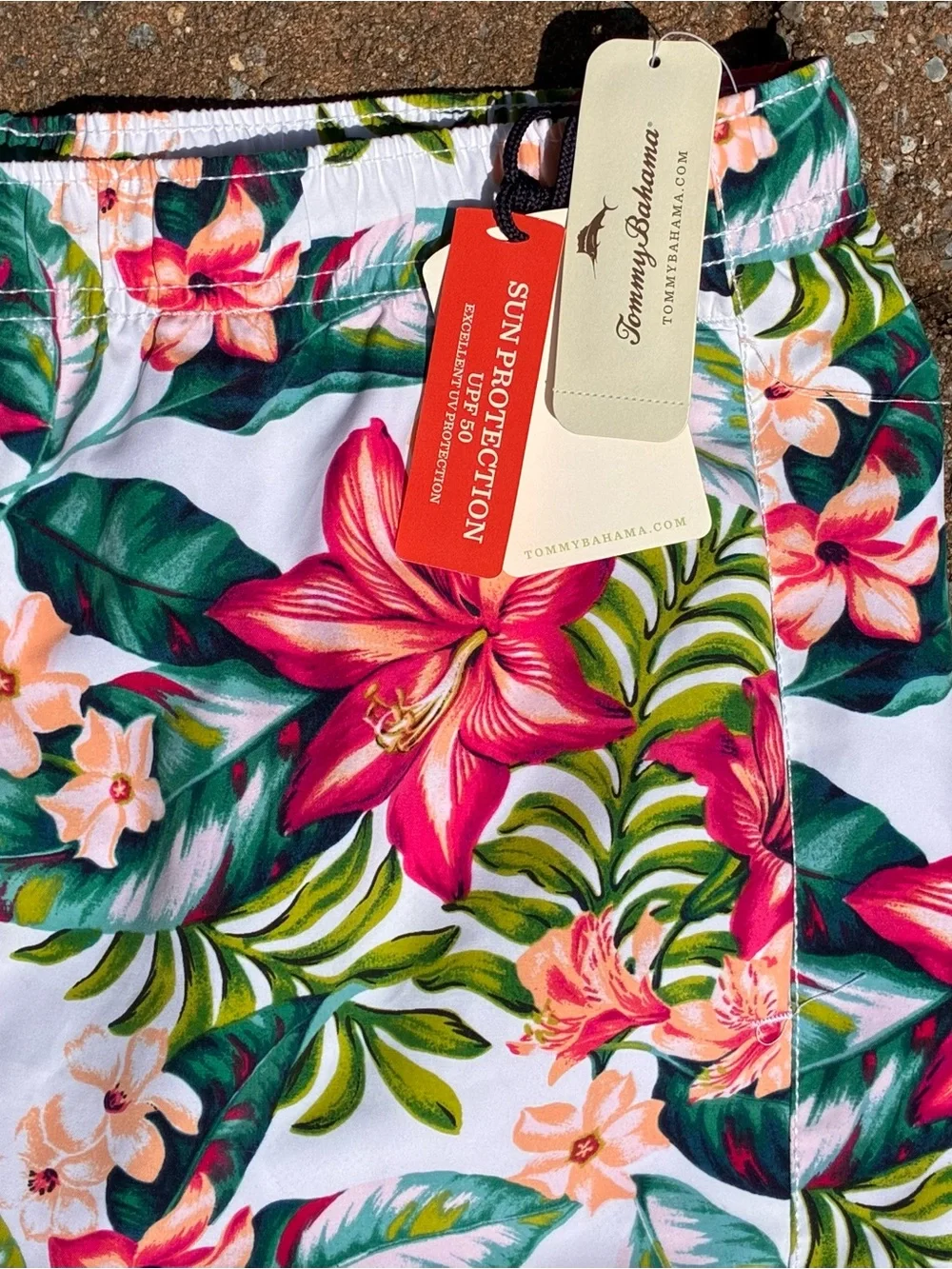 NEW Tommy Bahama Men's 2XL - XXL Naples Tropic Like it’s Hot Swim Trunks Shorts
